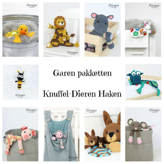 Garen Pakket Boek Knuffel-Dieren Haken