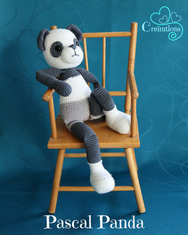 Patroon Pascal Panda (zonder kleding)