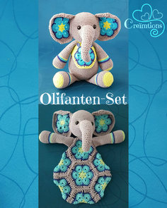 Patroon Olifanten-Set