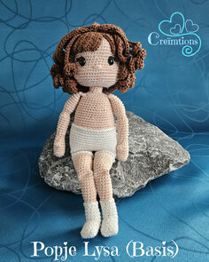 Patroon Popje Lysa (zonder kleding)