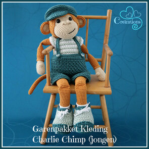 Garen Pakket Kledingset Charlie Chimp (jongen)